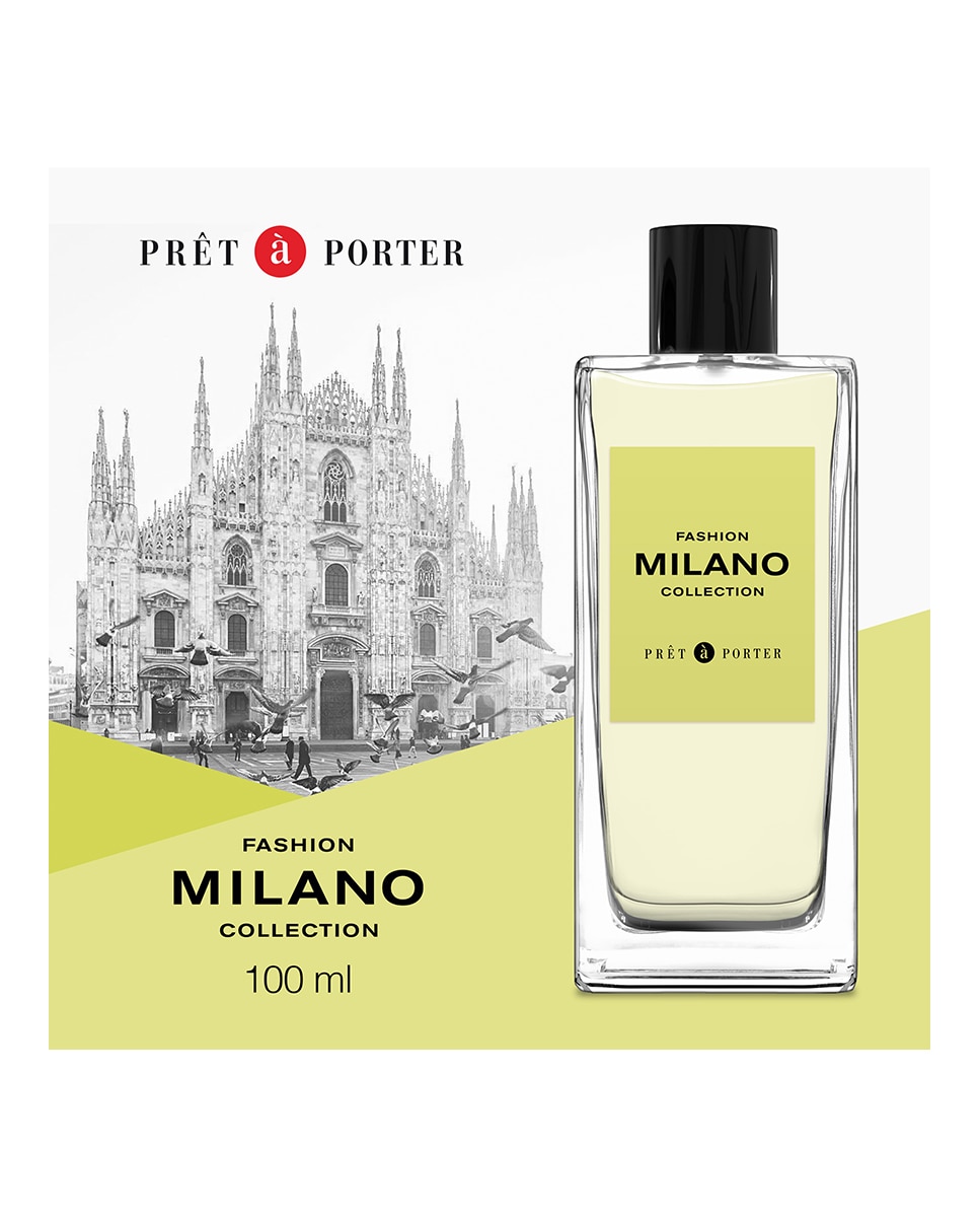 Eau De Parfum Fashion Collection Milano 100 Ml Pret A Porter - 100 ml 7