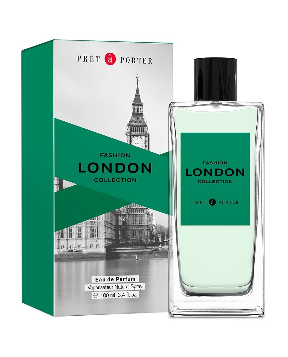 Eau De Parfum Fashion Collection London 100 Ml Pret A Porter - 100 ml 2