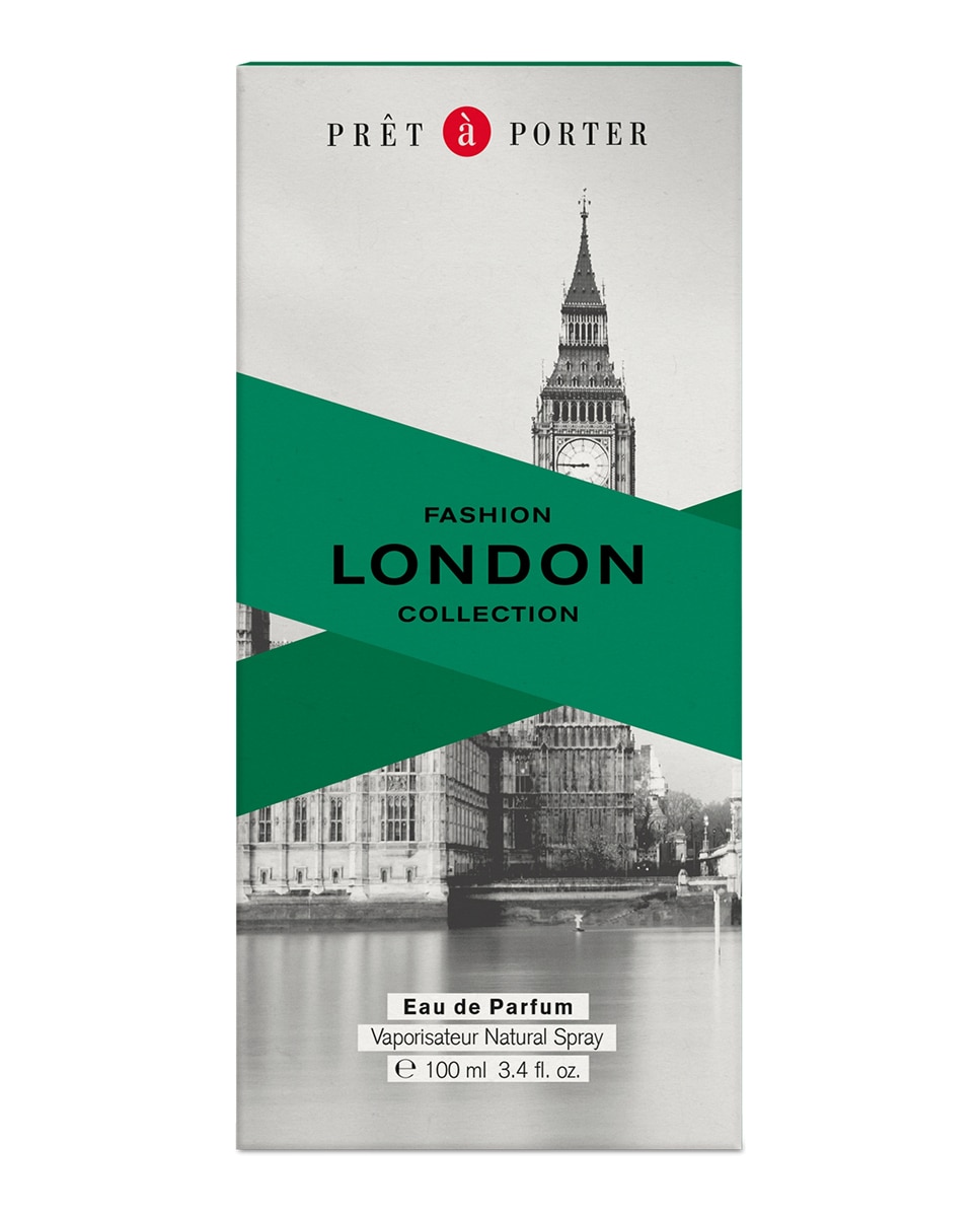 Eau De Parfum Fashion Collection London 100 Ml Pret A Porter - 100 ml 3