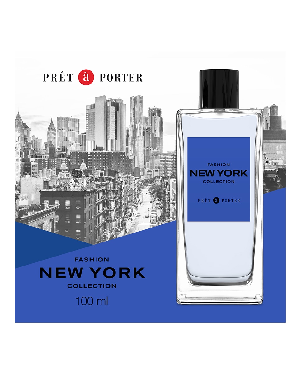 Eau De Parfum Fashion Collection New York 100 Ml Pret A Porter - 100 ml 6