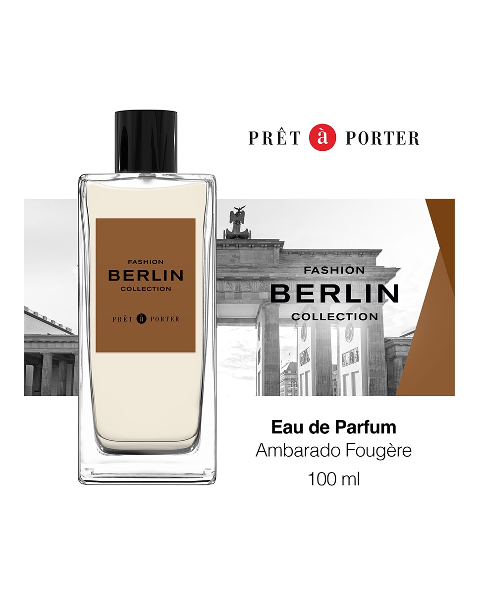 Eau De Parfum Fashion Collection Berlin 100 Ml Pret A Porter - 100 ml 4