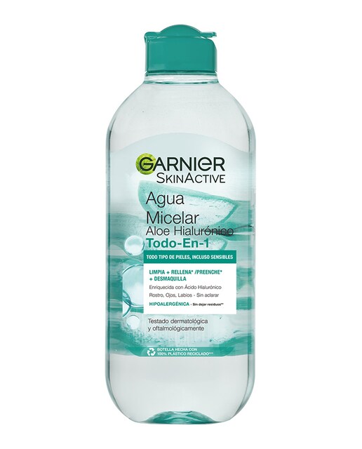 Imagen 0 de Agua Micelar Aloe Hialurónico Todo en 1 Garnier