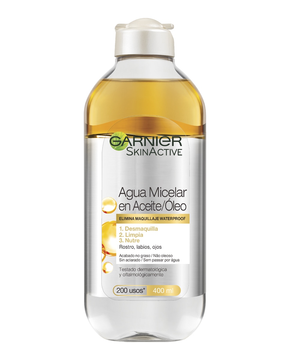 Agua micelar bifásica con Aceite de Argán Garnier - 400 ml 1