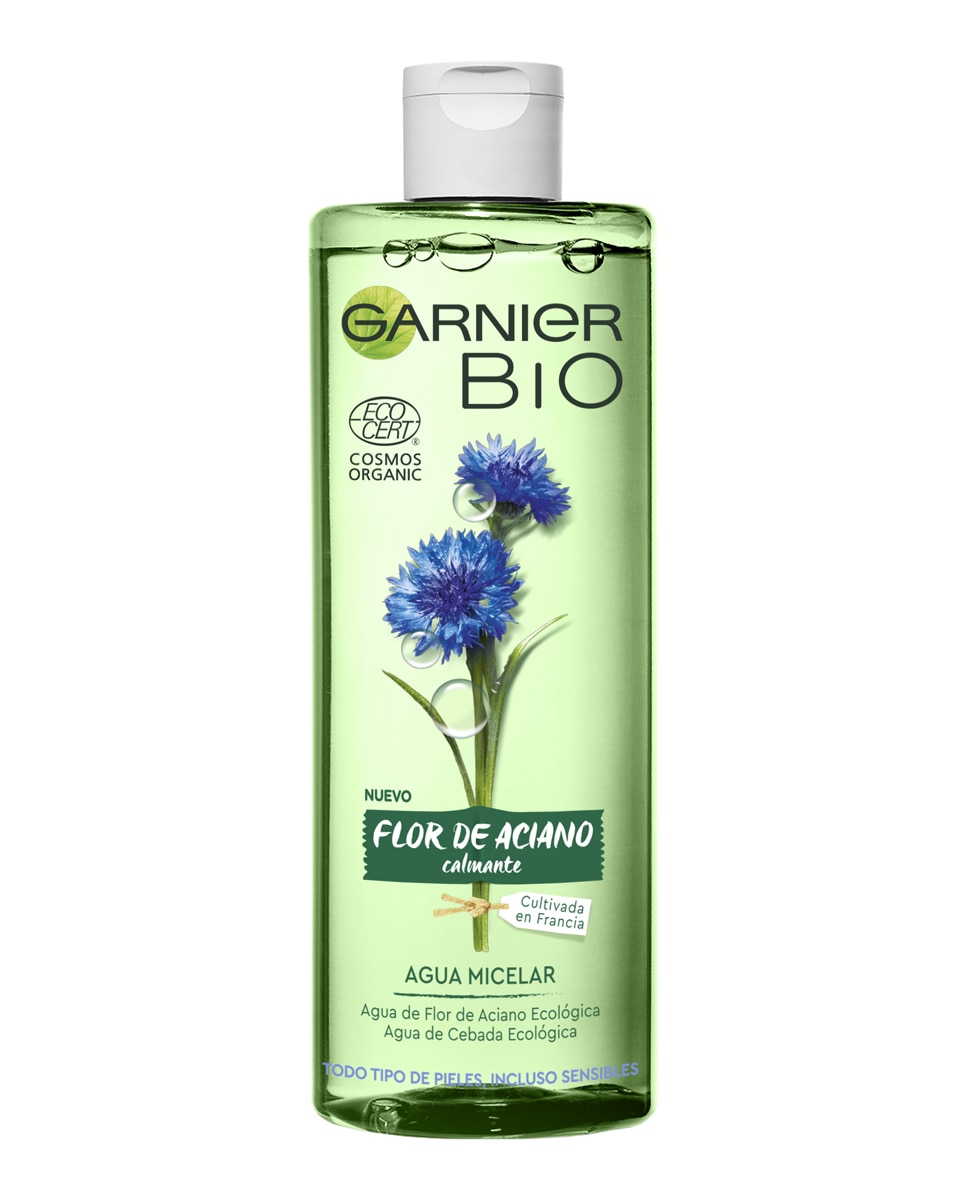 Agua micelar Flor de Aciano Bio Garnier - 400 ml 1