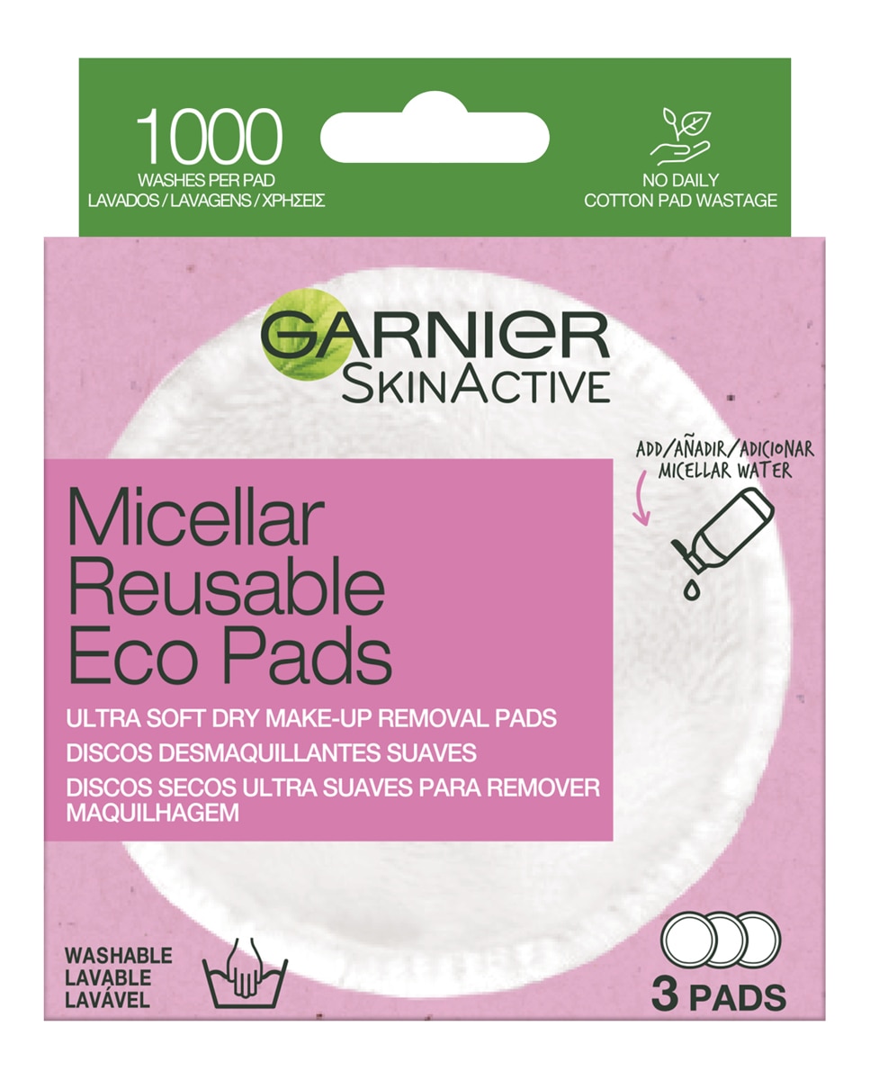 Garnier - Discos Desmaquillantes Reutilizables Skin Active Garnier.