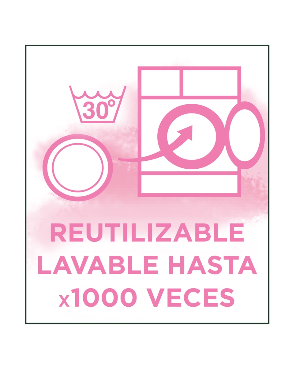 Discos Desmaquillantes Reutilizables Skin Active Garnier 5