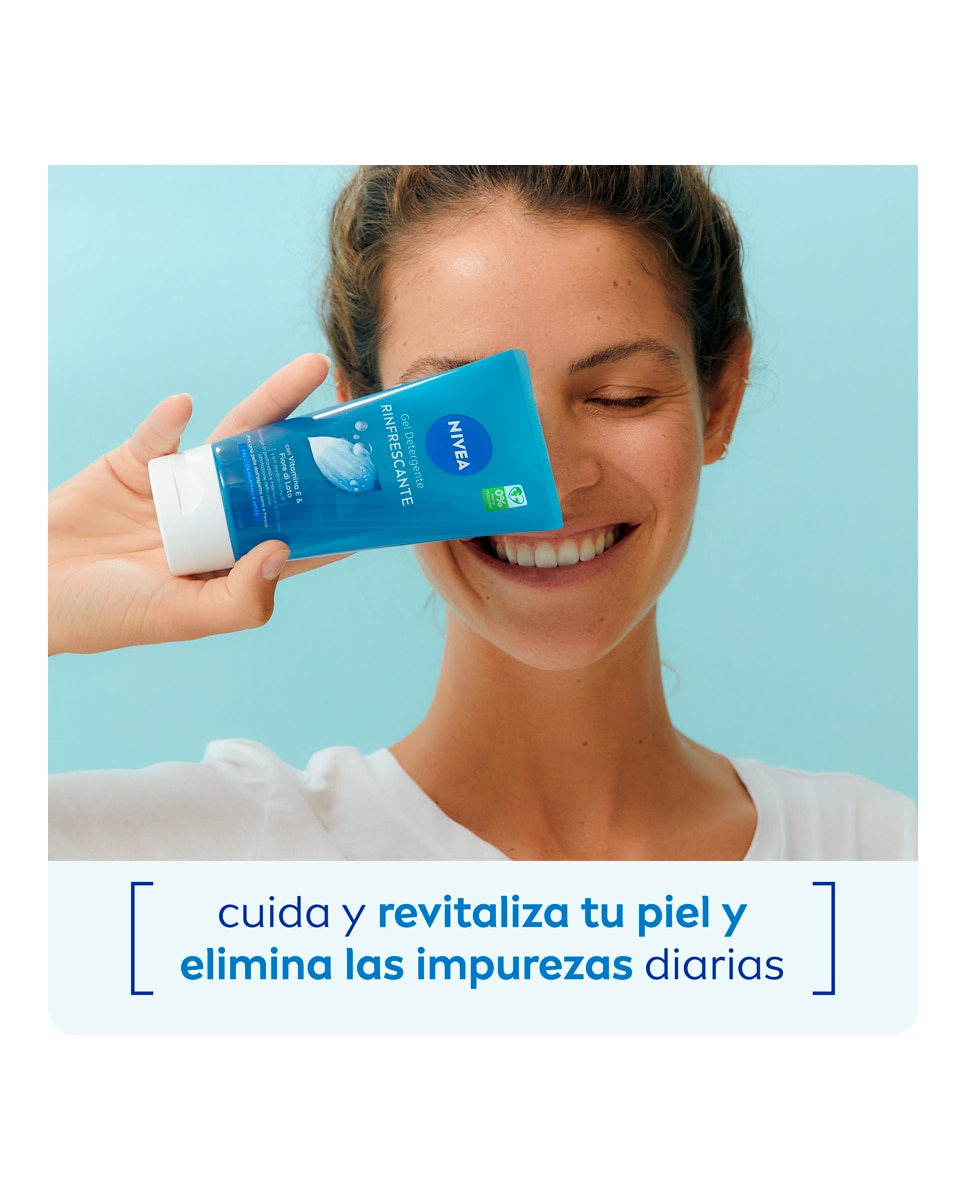 Gel Limpiador Refrescante Al Agua 150 ml Nivea - 150 ml 4