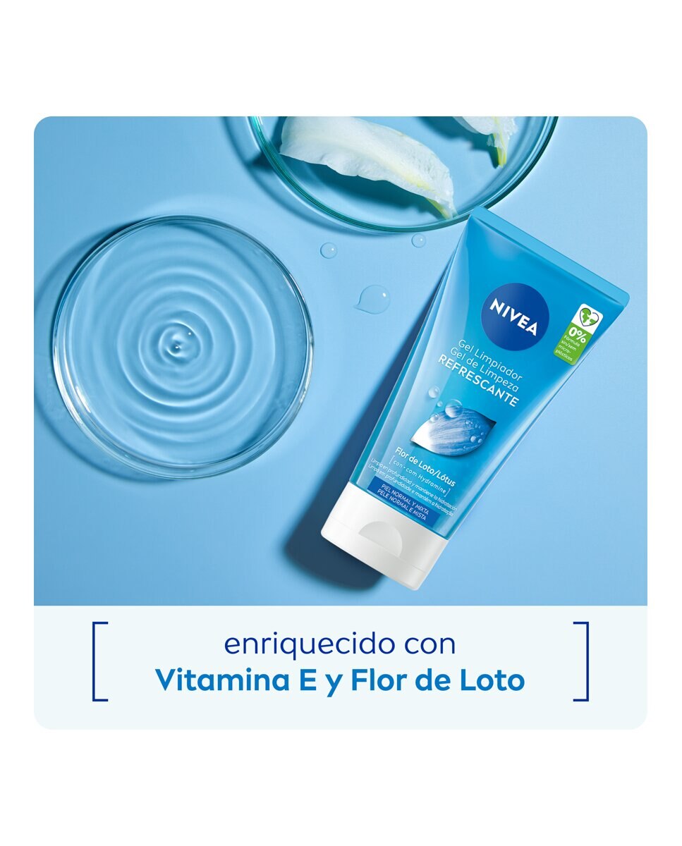 Gel Limpiador Refrescante Al Agua 150 ml Nivea - 150 ml 5