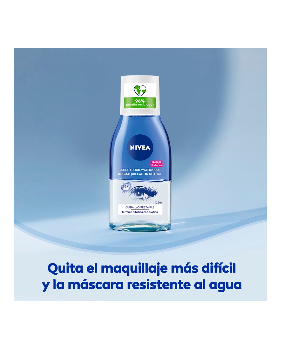 Desmaquillador De Ojos Doble Acción 125 ml Nivea - 125 ml 4