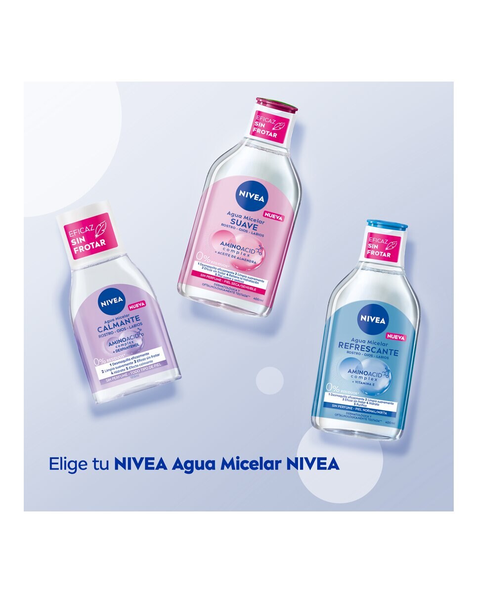 Agua Micelar Bifásica Profesional 400 ml Nivea - 400 ml 6