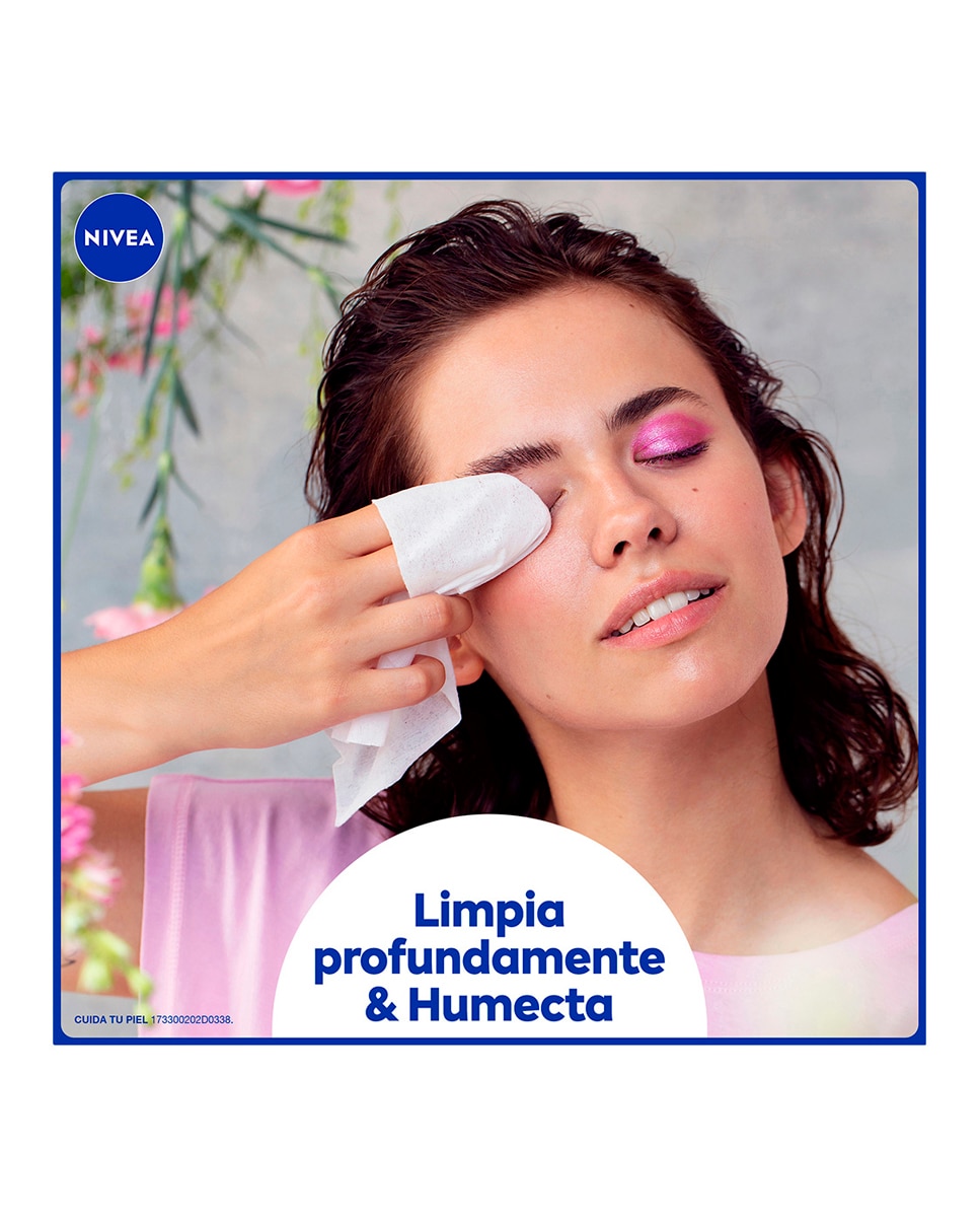 Toallitas Desmaquilladoras Para Piel Seca Y Sensible 25 Uds Nivea 5