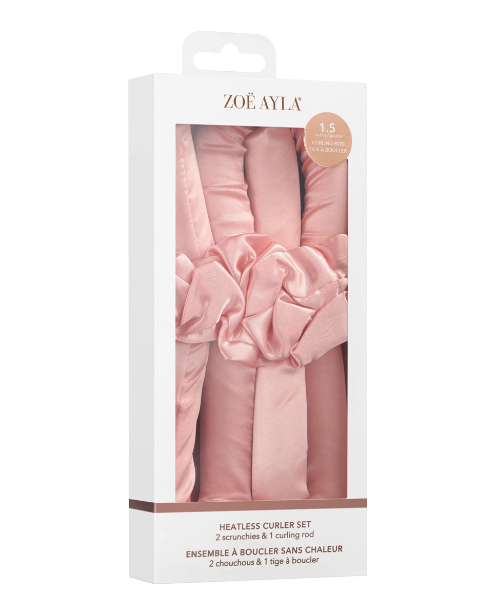 Zoe Ayla - Estuche de Regalo Rizador Heatless Curler Set in Blush Zoë Ayla.