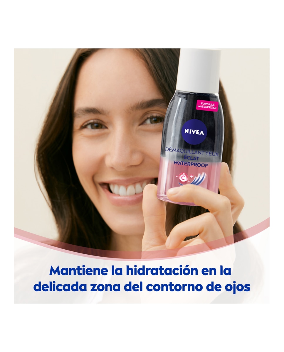 Desmaquillador de Ojos Iluminador con Vitamina C 125 ml Nivea - 125 ml 5