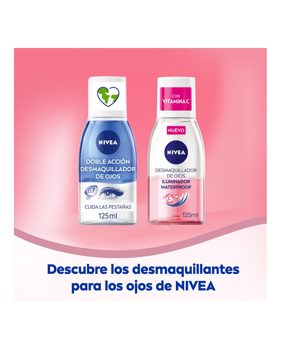 Desmaquillador de Ojos Iluminador con Vitamina C 125 ml Nivea - 125 ml 7