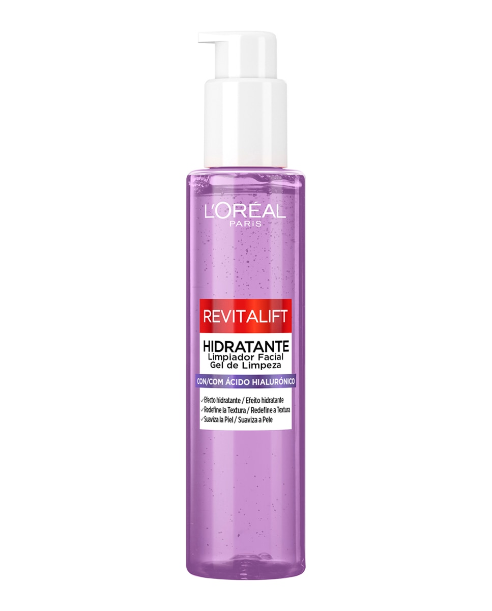 Imagen 0 de Limpiador Facial Hidratante Con Ácido Hialurónico 150 Ml Revitalift L'Oréal Paris