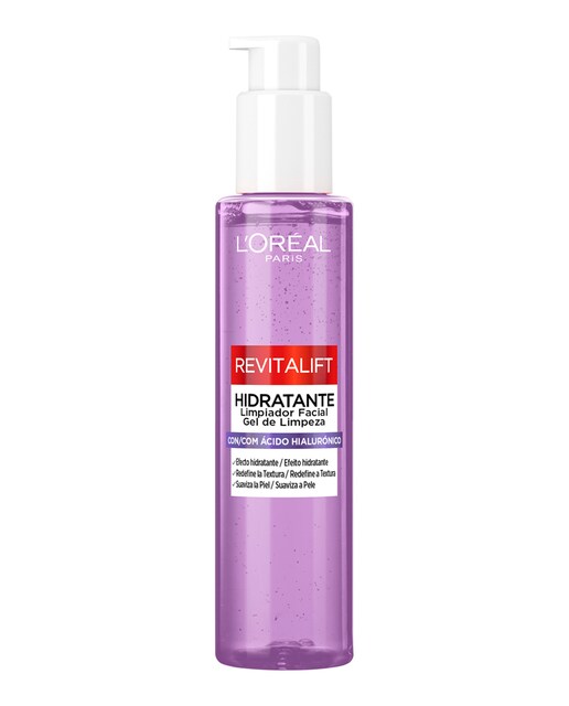 Limpiador Facial Hidratante Con Ácido Hialurónico 150 Ml  Revitalift  L'Oréal Paris
