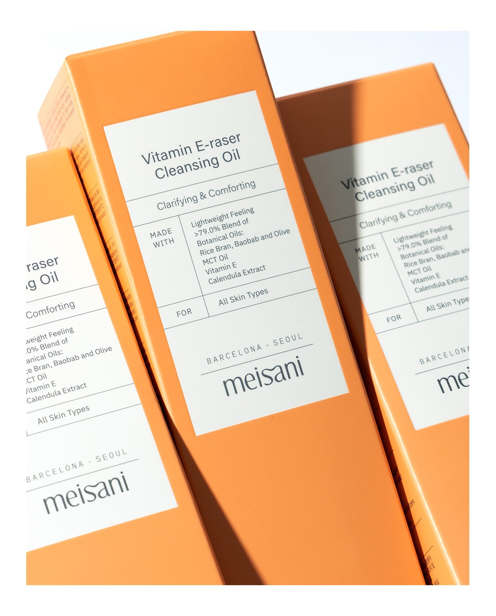 Aceite Limpiador Vitamin E-RASER Meisani - 150 ml 4