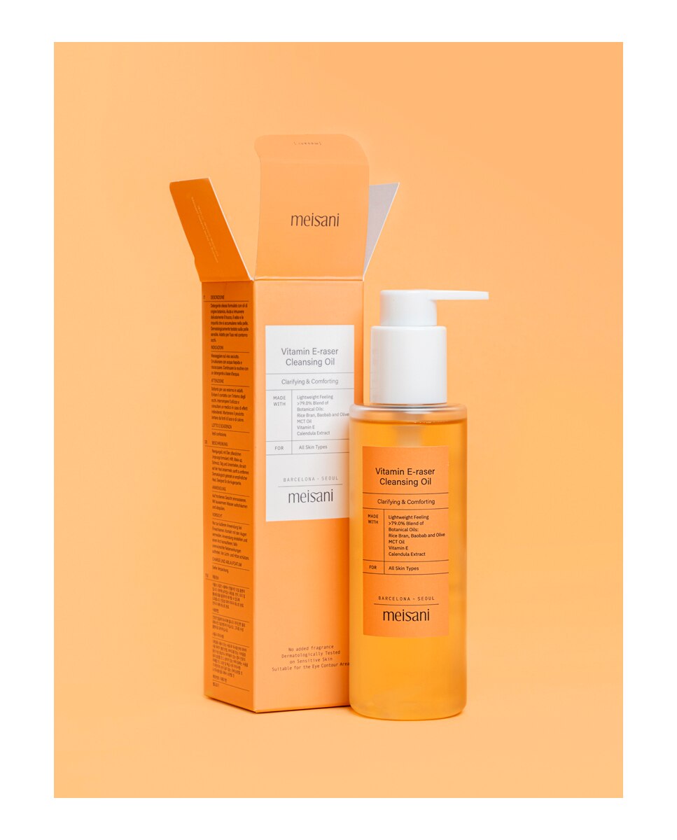 Aceite Limpiador Vitamin E-RASER Meisani - 150 ml 8