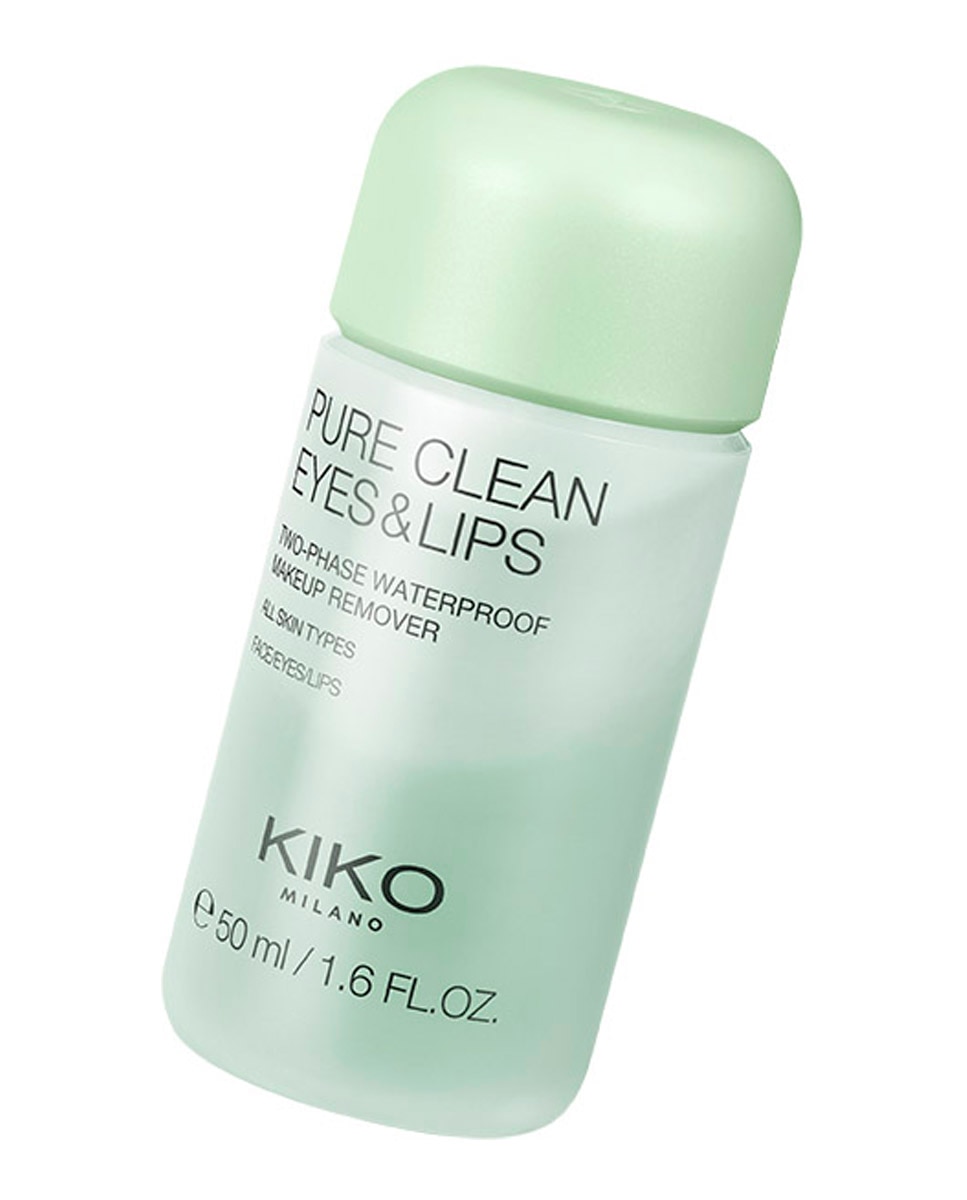 Desmaquillante Bifásico Para Ojos Y Labios New Pure Clean Eyes&Lips Mini Kiko Milano 3