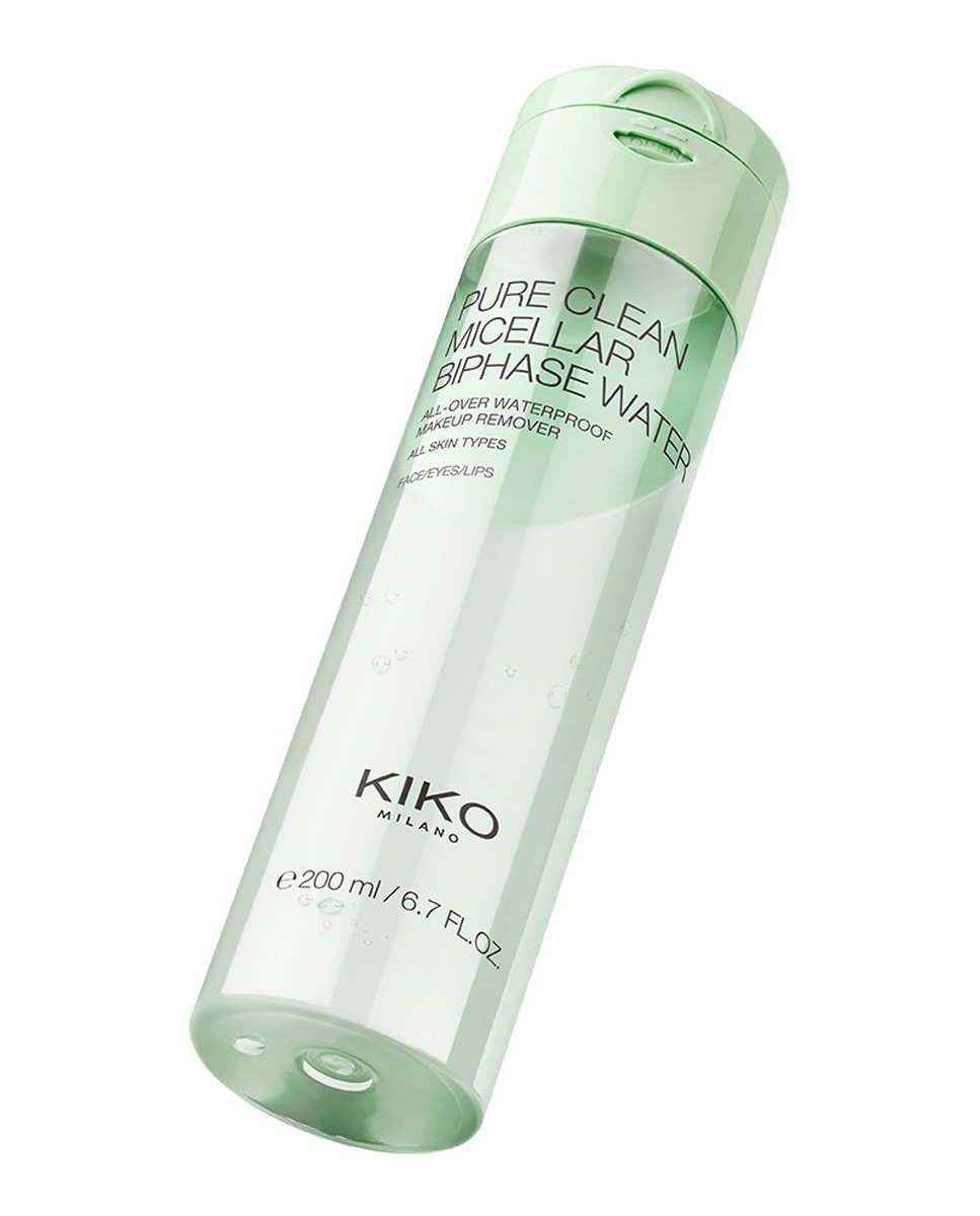 Agua Micelar Bifásica New Pure Clean Micellar Biphase Water Kiko Milano 3