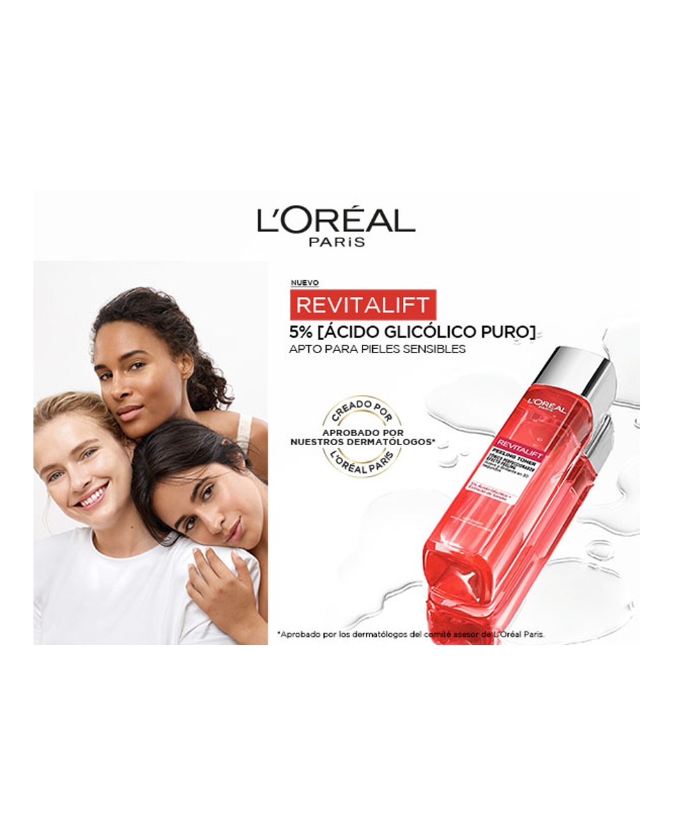 Imagen 4 de Tónico perfeccionador Revitalift  Efecto Tensor L'Oréal Paris