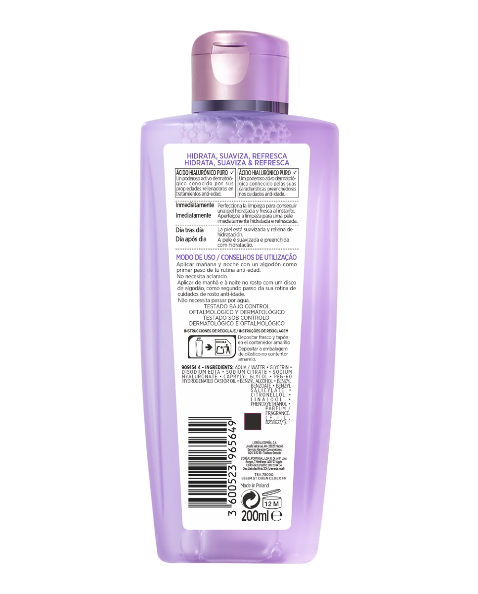 Tónico rellenador Revitalif Filler L'Oréal 2