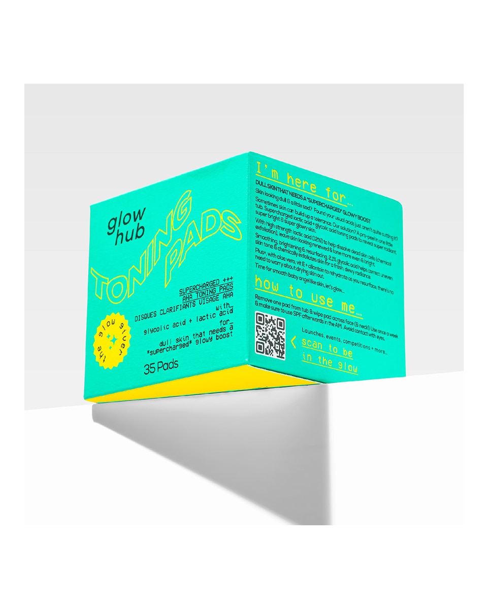 Discos tonificantes Glow Giver Toning Pads 35 g Glow Hub - 35 g 2