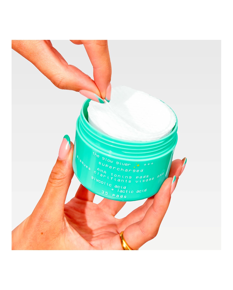 Discos tonificantes Glow Giver Toning Pads 35 g Glow Hub - 35 g 3