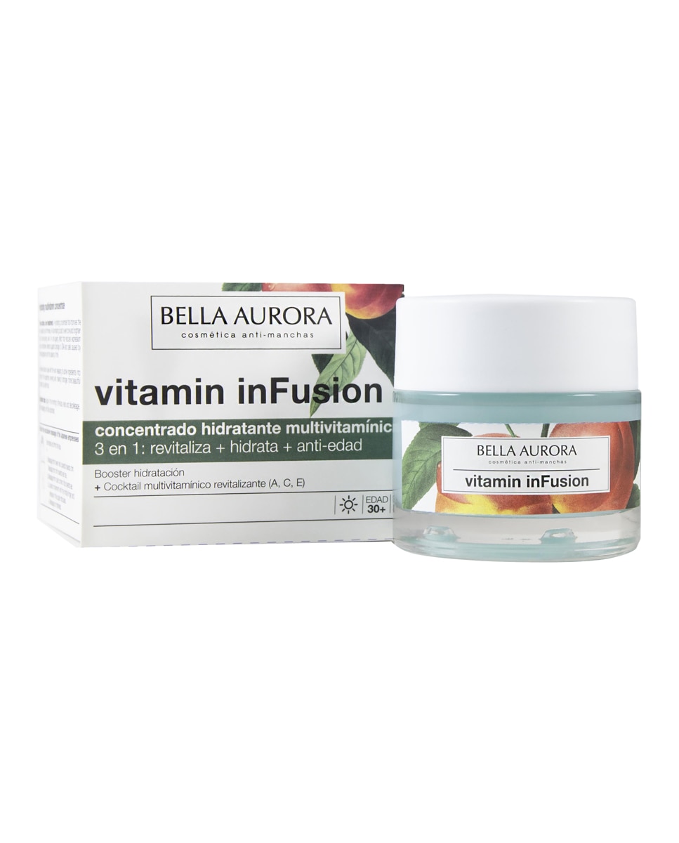 Concentrado Hidratante Multivitamínico Vitamin Infusion Bella Aurora - 50 ml 2