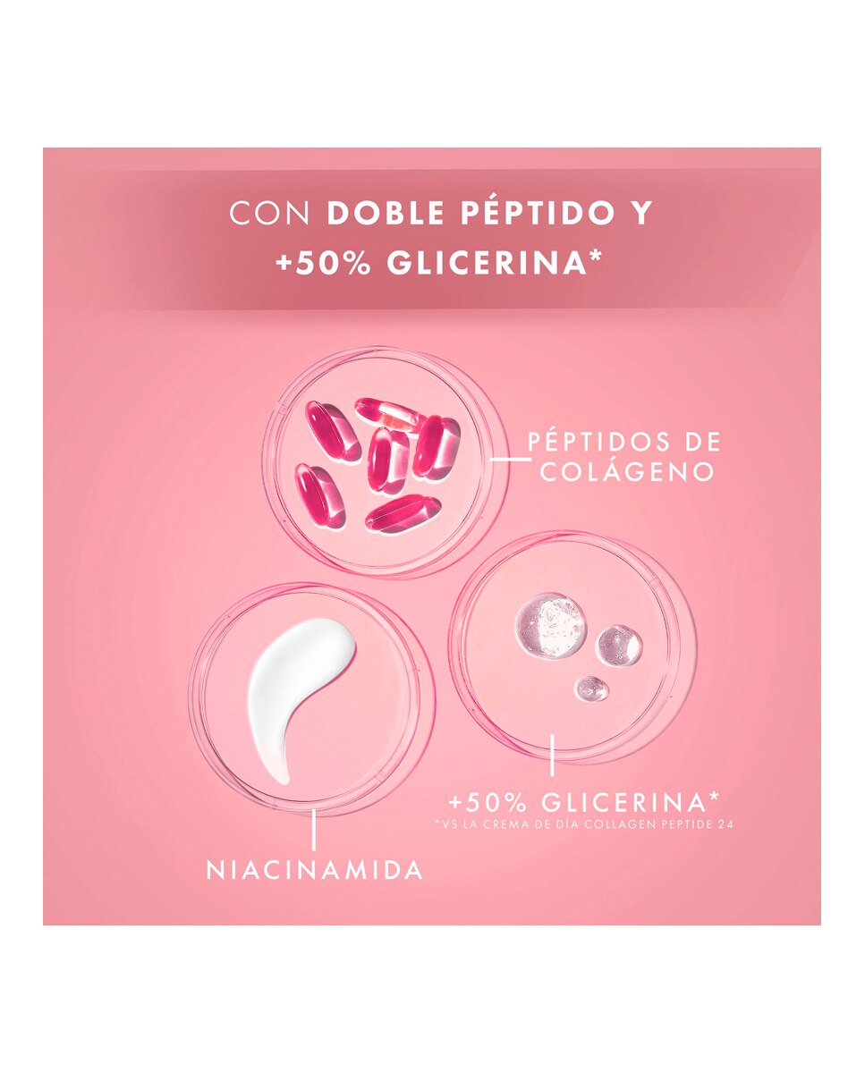 Imagen 5 de Crema de Día 50 ml Con Péptido de Colágeno Hidrata Olay Collagen Peptide MAX Olay - 50 ml
