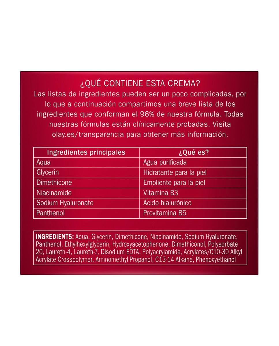 Gel crema de día Hyaluronic24 + Vitamina B5 Olay - 50 ml 7