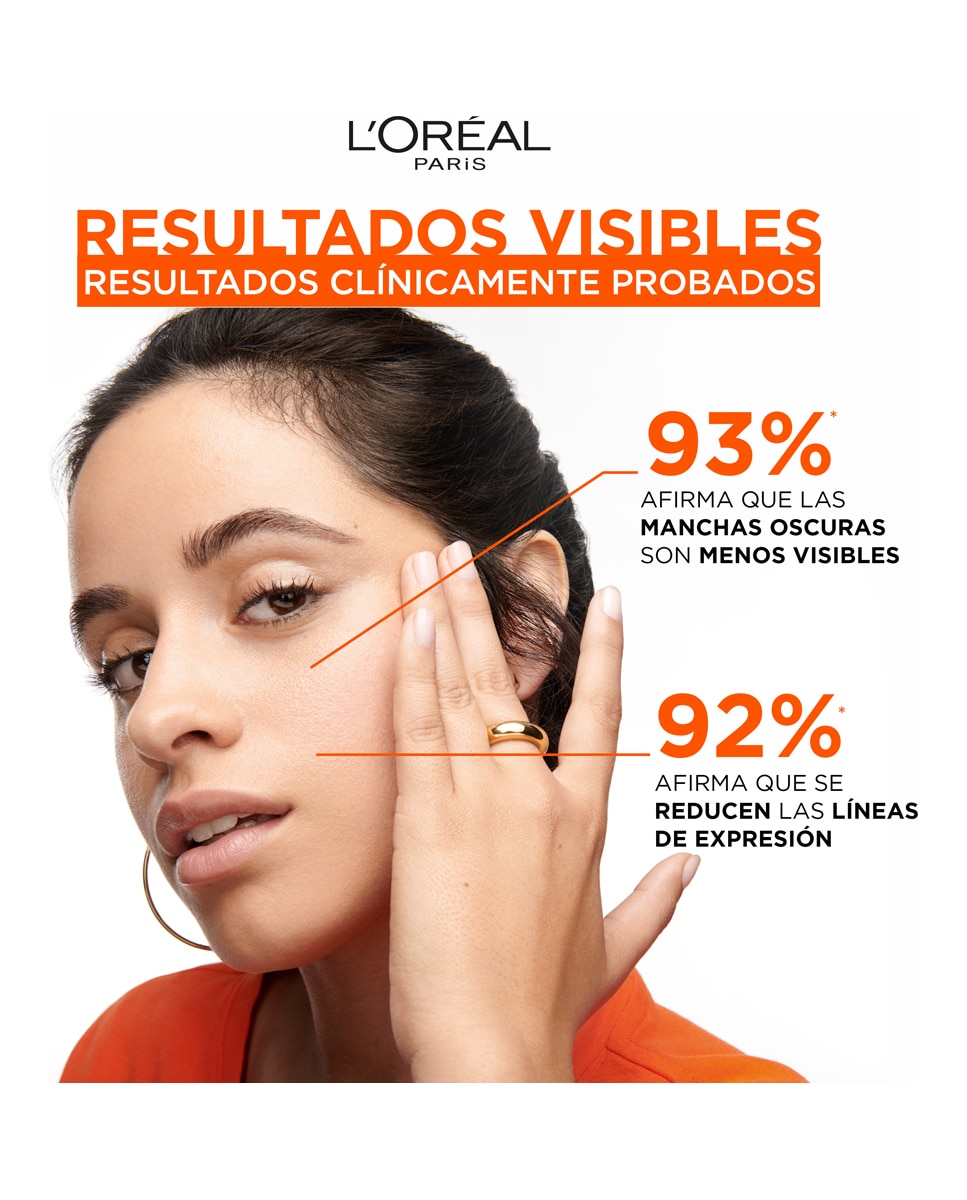 Fluido Hidratante Anti-UV Revitalift Clinical con Vitamina C L'Oréal Paris 4
