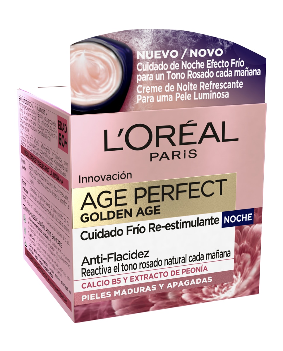 Crema de noche Frío Re-estimulante Age Perfect Golden L'Oréal Paris - 50 ml 2
