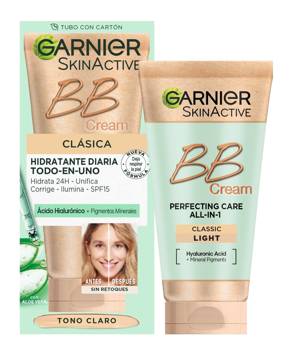 Imagen 2 de BB Cream Clásica Skin Active Garnier - Claro 50 ml Claro