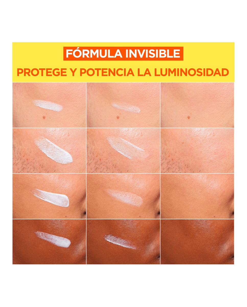 Fluido Antimanchas Anti-UV Diario Invisible Vitamina C FPS50+ 40 ml Garnier SkineActive - 40 ml 5