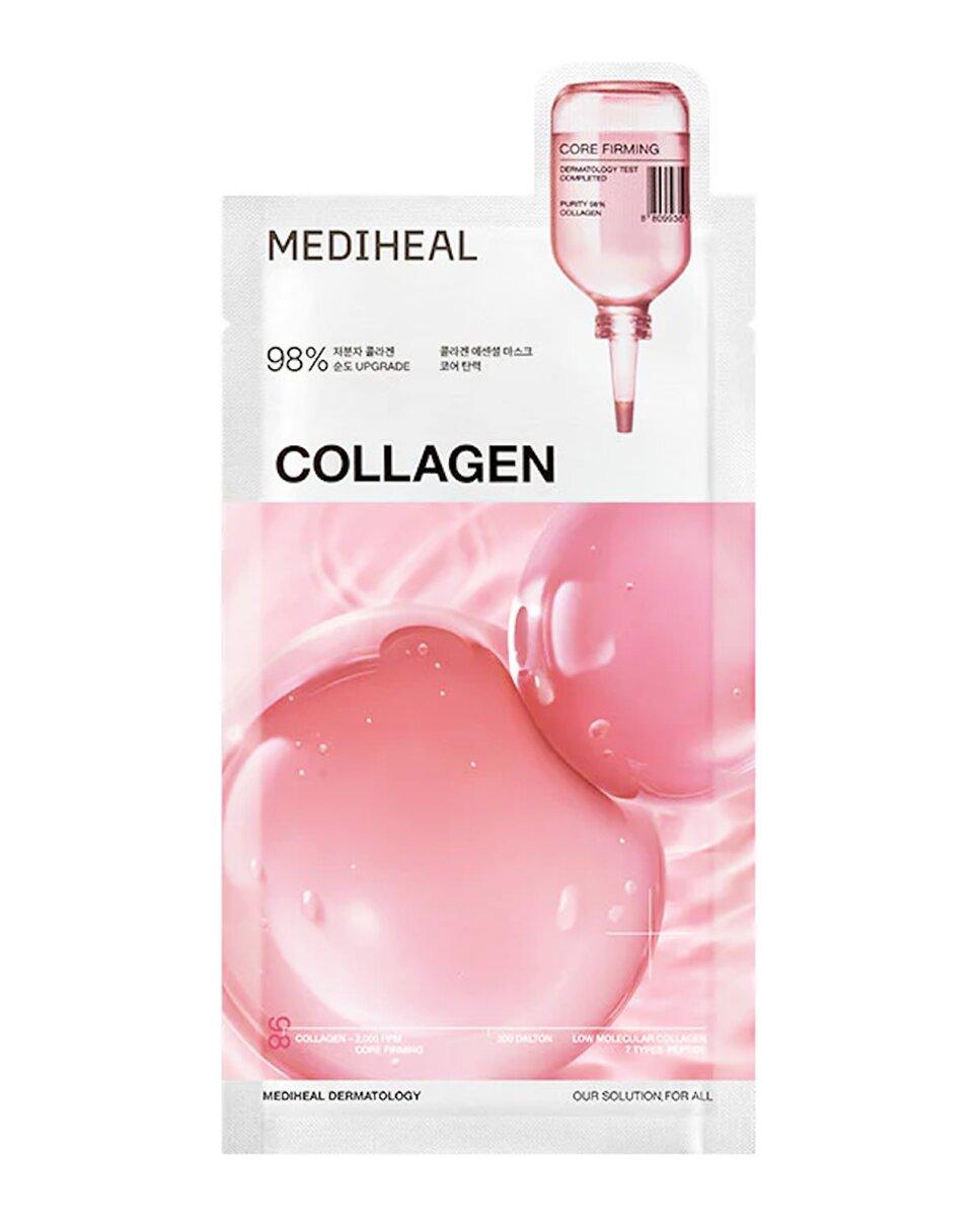 Imagen 0 de Mascarilla facial Collagen Essential Mask 24 ml Mediheal