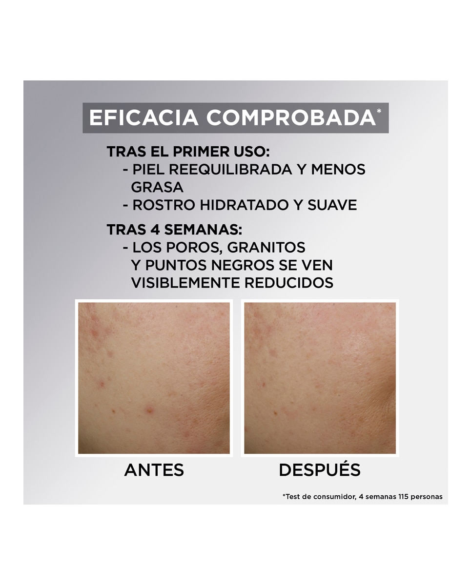Pure Active Crema Hidratante Matificante Pure Active 50 ml Garnier - 50 ml 4