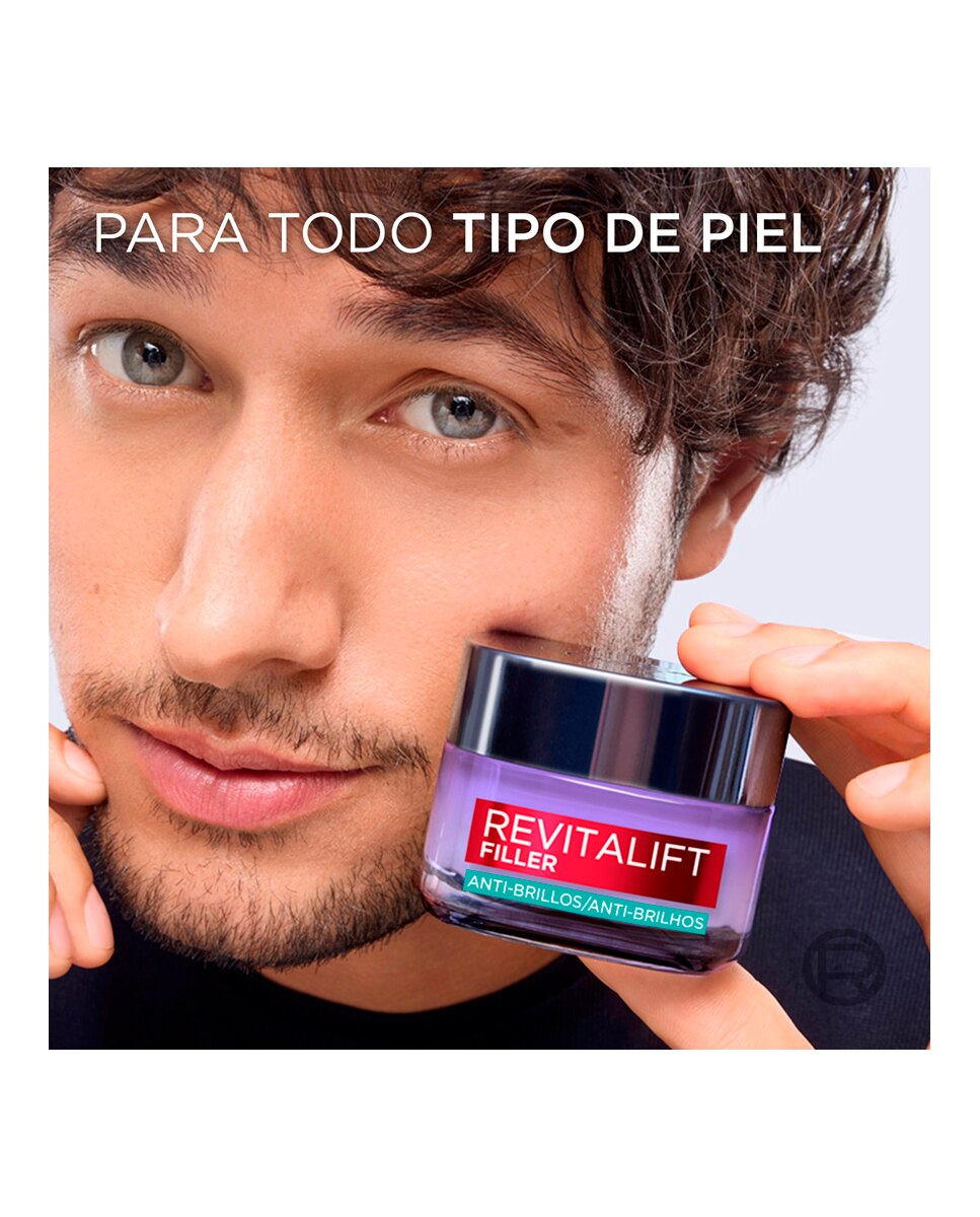 Gel-Crema Con Ácido Hialurónico Y Ácido Salicílico Revitalift Filler L'Oréal Paris - 50 ml 7