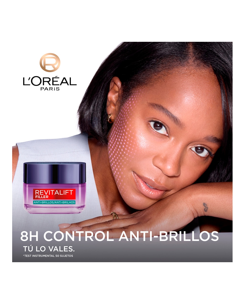 Gel-Crema Con Ácido Hialurónico Y Ácido Salicílico Revitalift Filler L'Oréal Paris - 50 ml 8
