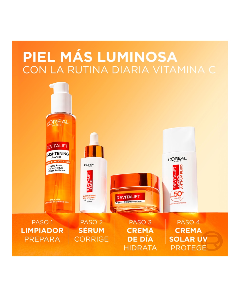 Crema Gel Vitamina C Piel Luminosa Y Poros Reducidos Revitalift L'Oréal Paris - 50 ml 11