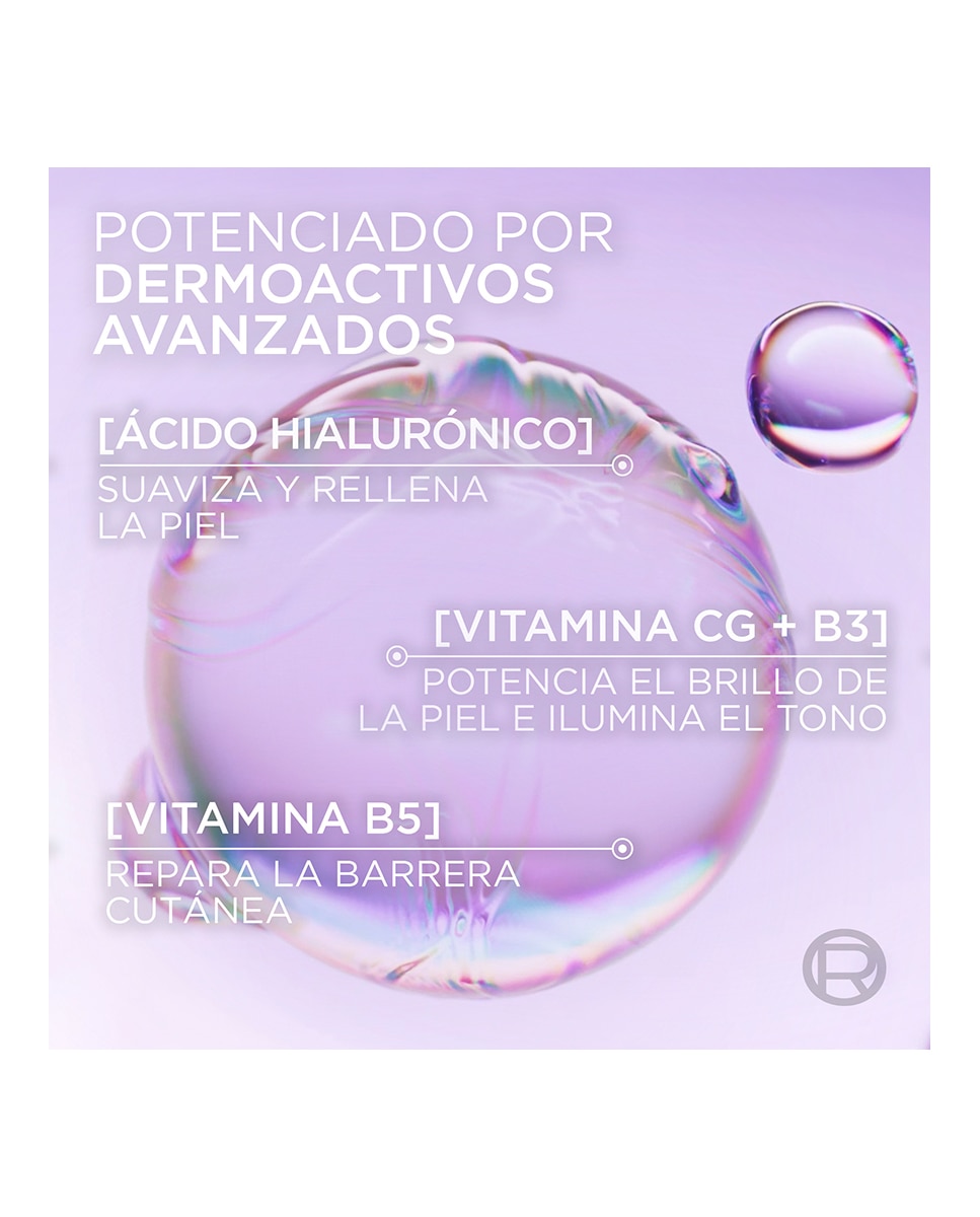 Crema Antiedad Dermo Expertise Rev Filler Glass Skin 50 ml L'oréal Paris 5