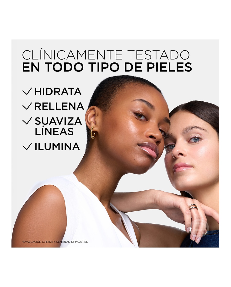 Crema Antiedad Dermo Expertise Rev Filler Glass Skin 50 ml L'oréal Paris 9