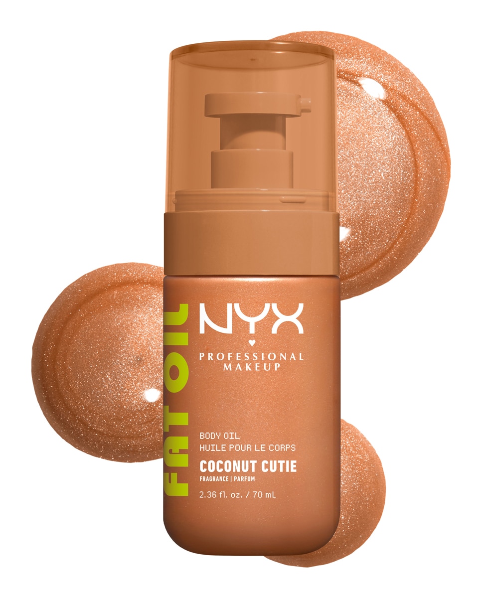 Aceite Corporal Brillo Champán Fat Oil NYX Professional Makeup - Transparentes Transparentes-2