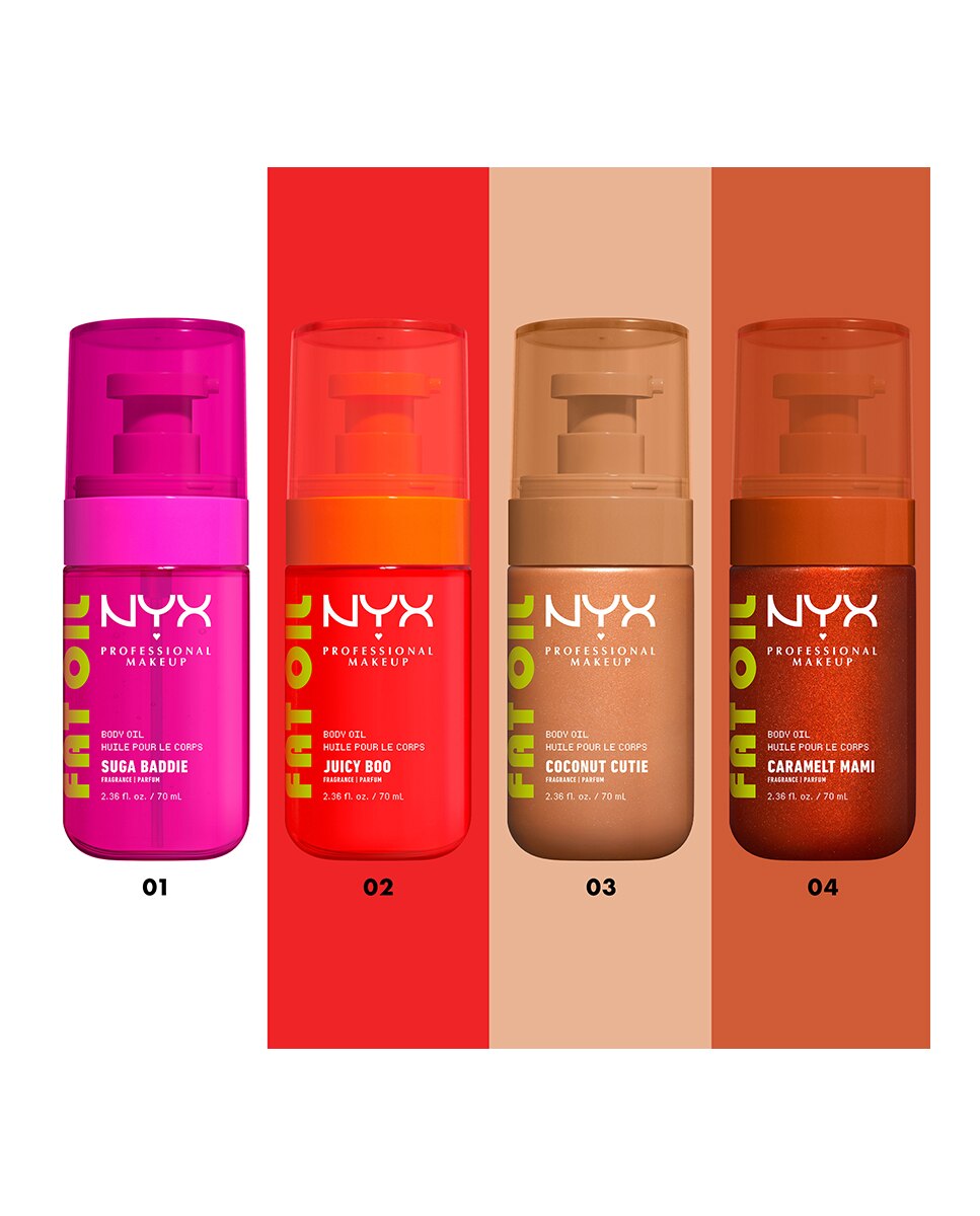 Aceite Corporal Brillo Champán Fat Oil NYX Professional Makeup - Transparentes Transparentes-6