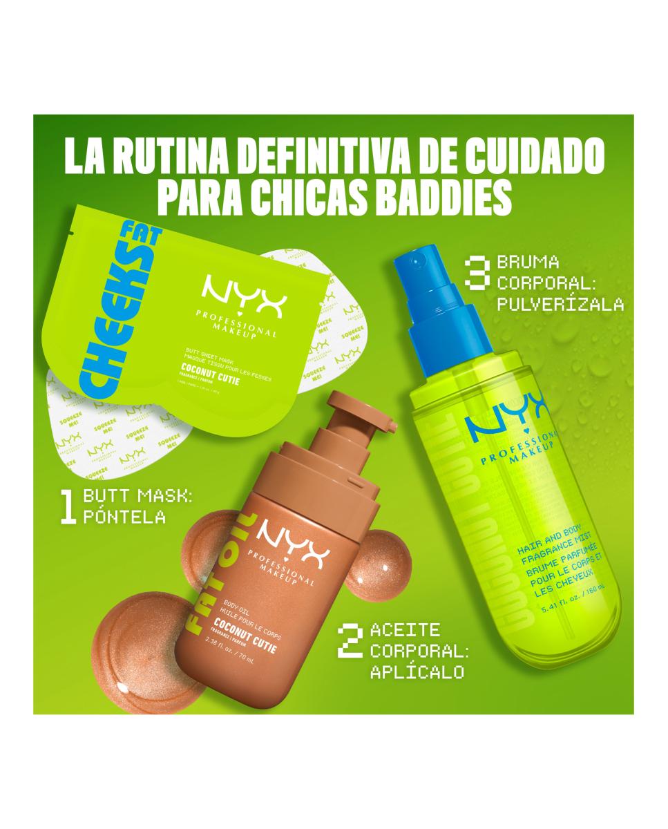 Aceite Corporal Brillo Champán Fat Oil NYX Professional Makeup - Transparentes Transparentes-11
