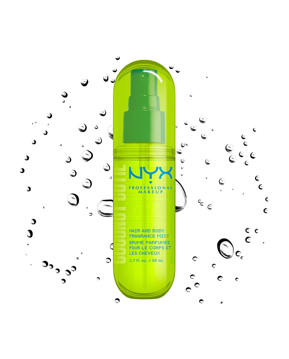 Imagen 3 de Body Mist Coco Dulce Fat Oil NYX Professional Makeup - Transparentes Transparentes