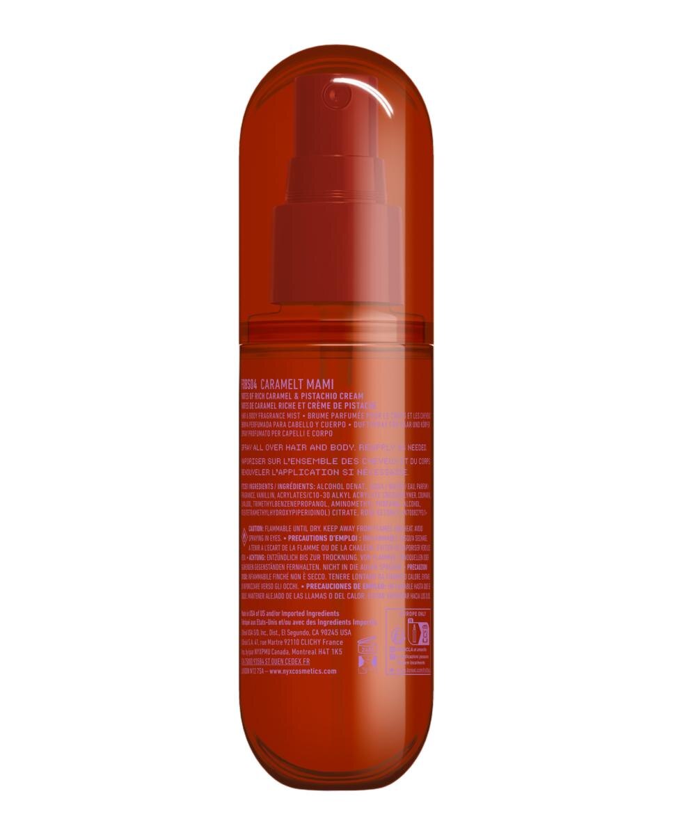 Body Mist Caramelo Mami Fat Oil NYX Professional Makeup - Transparentes Transparentes-2