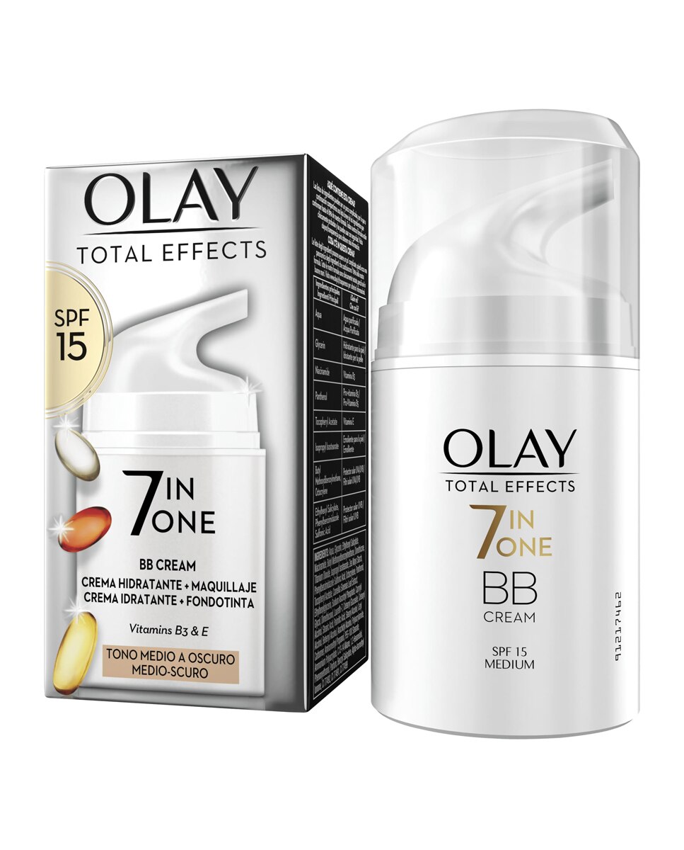 BB Cream antiedad Total Effects 7 en 1 SPF 15 tono Olay - Medio a oscuro 50 ml Medio a oscuro-2