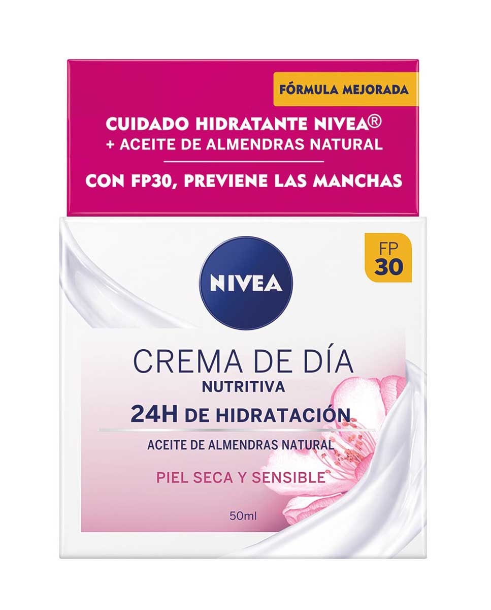 Crema De Día Nutritiva Piel Seca Y Sensible Spf 30 50 ml Nivea - 50 ml 1