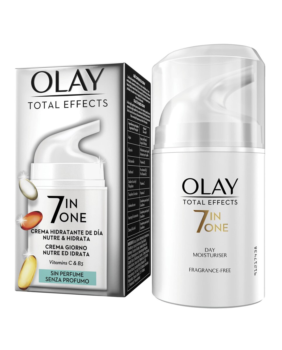 Crema Hidratante Anti-Edad Total Effects 7en1 Olay - 50 ml 2